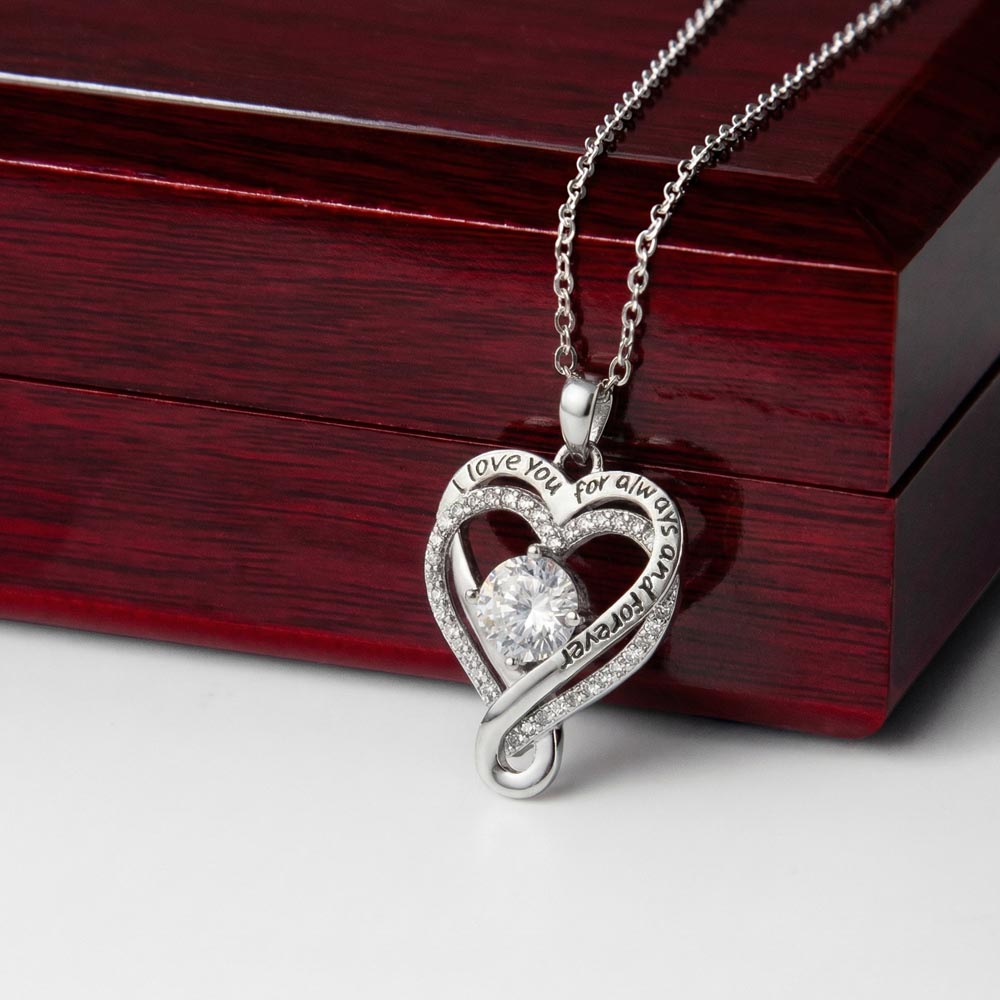 To My Soulmate Necklace – Romantic Gift for Her – Deep Love Jewelry with Message Card