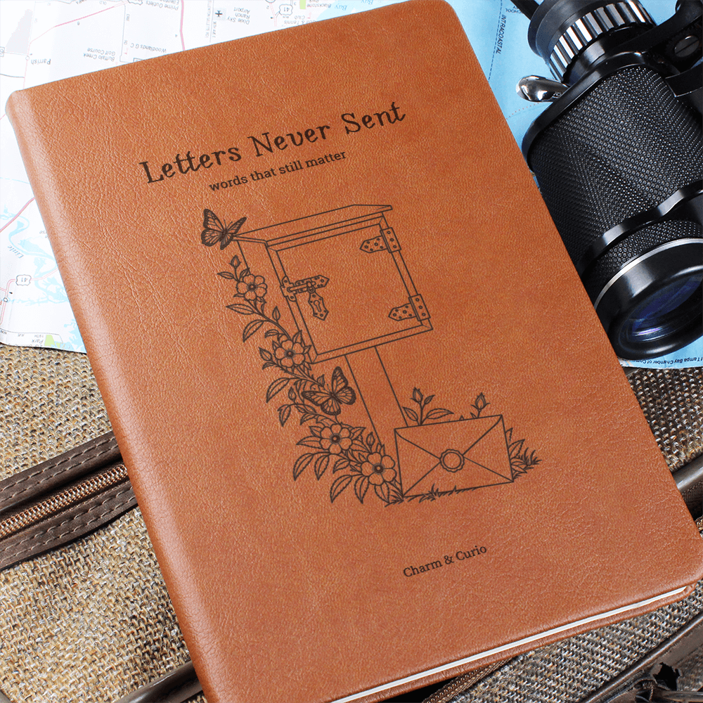 Letters Never Sent – Vintage Romantic Engraved Leather Journal