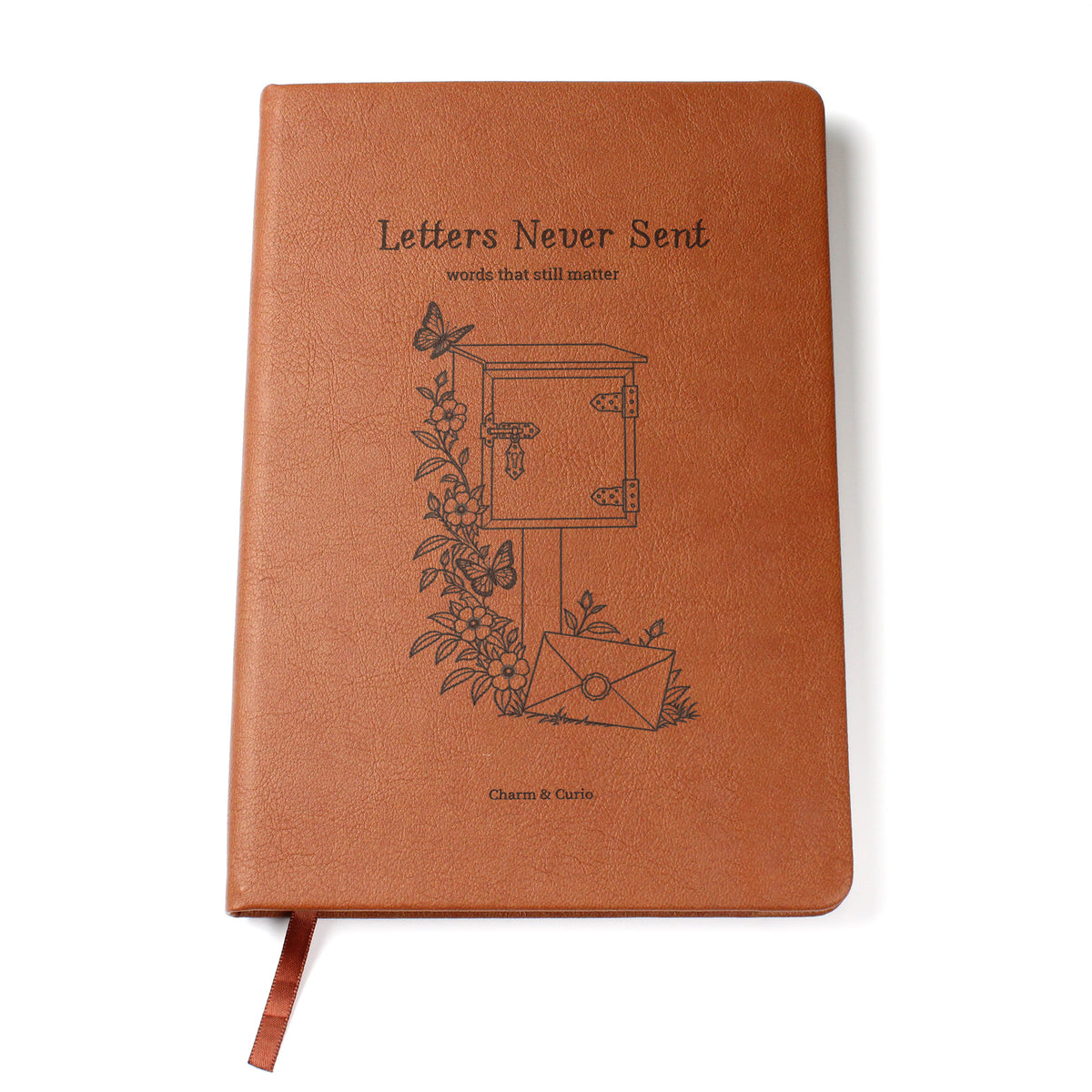 Letters Never Sent – Vintage Romantic Engraved Leather Journal