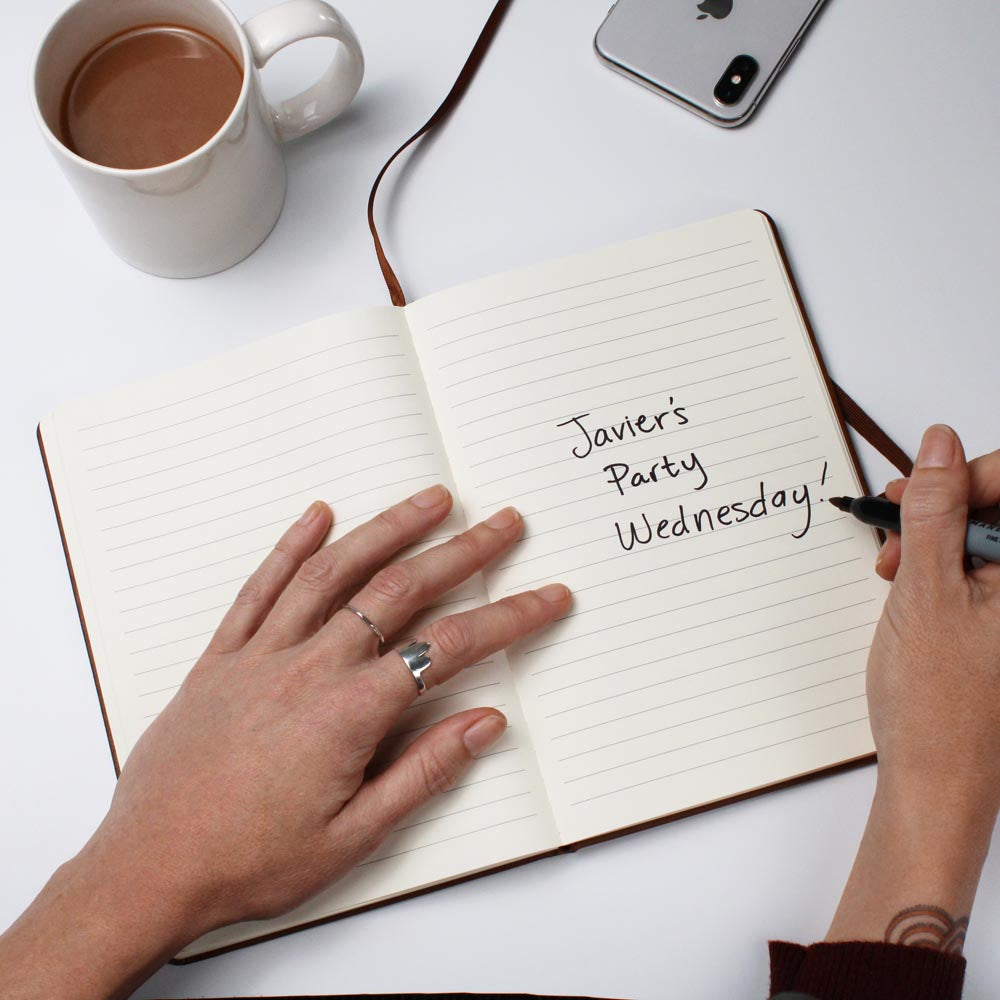Hearth & Home – Cozy Vintage Engraved Leather Journal
