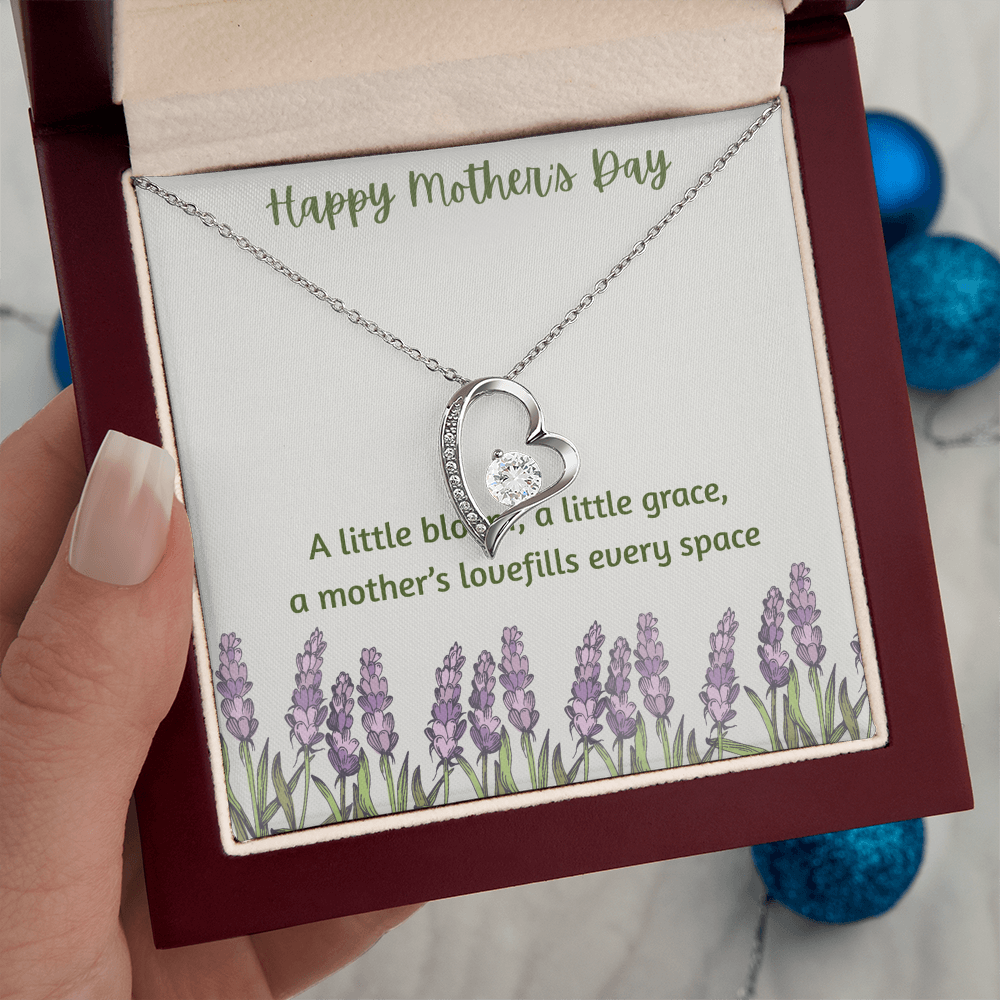 Happy Mother's Day Forever Love Necklace A Little Bloom