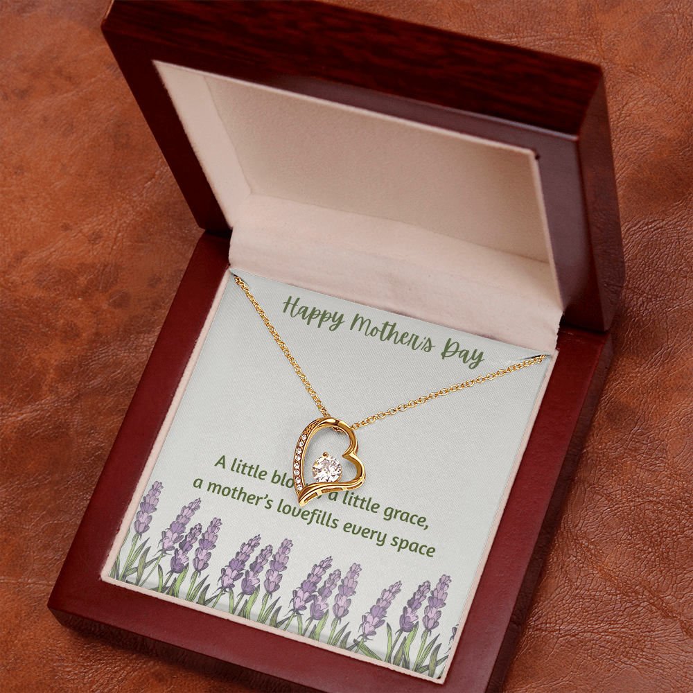 Happy Mother's Day Forever Love Necklace A Little Bloom