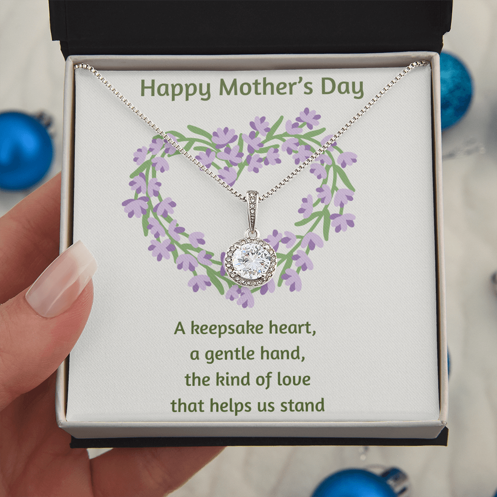 Happy Mother's Day Eternal Hope Necklace A Keepsake Heart