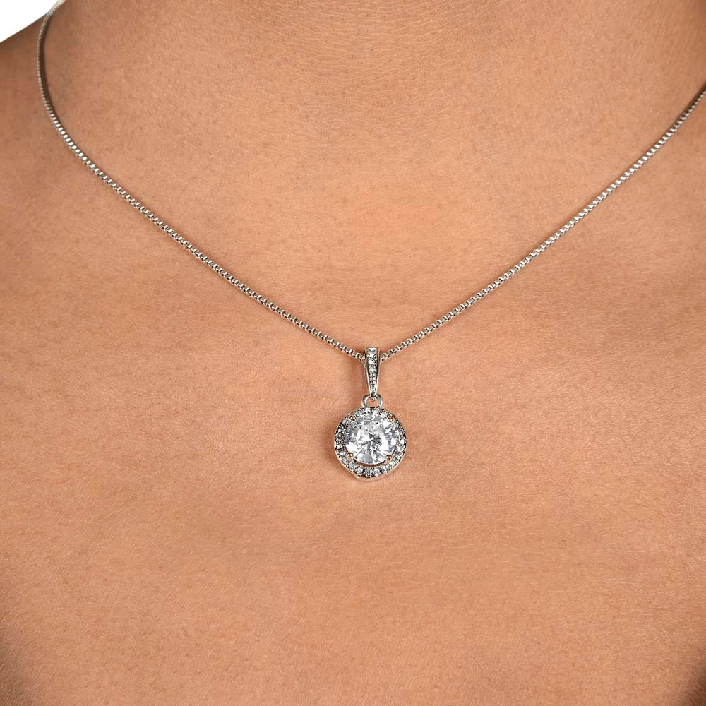 Happy Mother' s Day Eternal Hope Necklace Heart is a Light