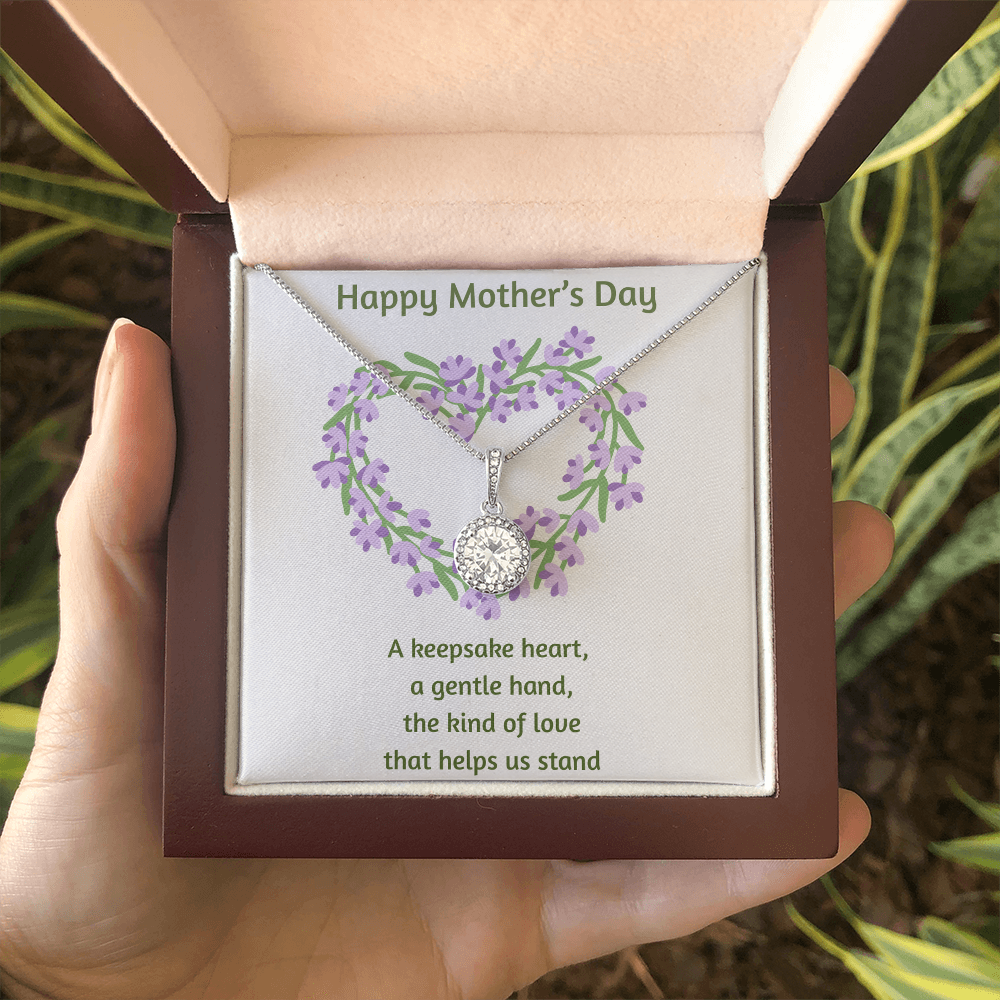 Happy Mother's Day Eternal Hope Necklace A Keepsake Heart