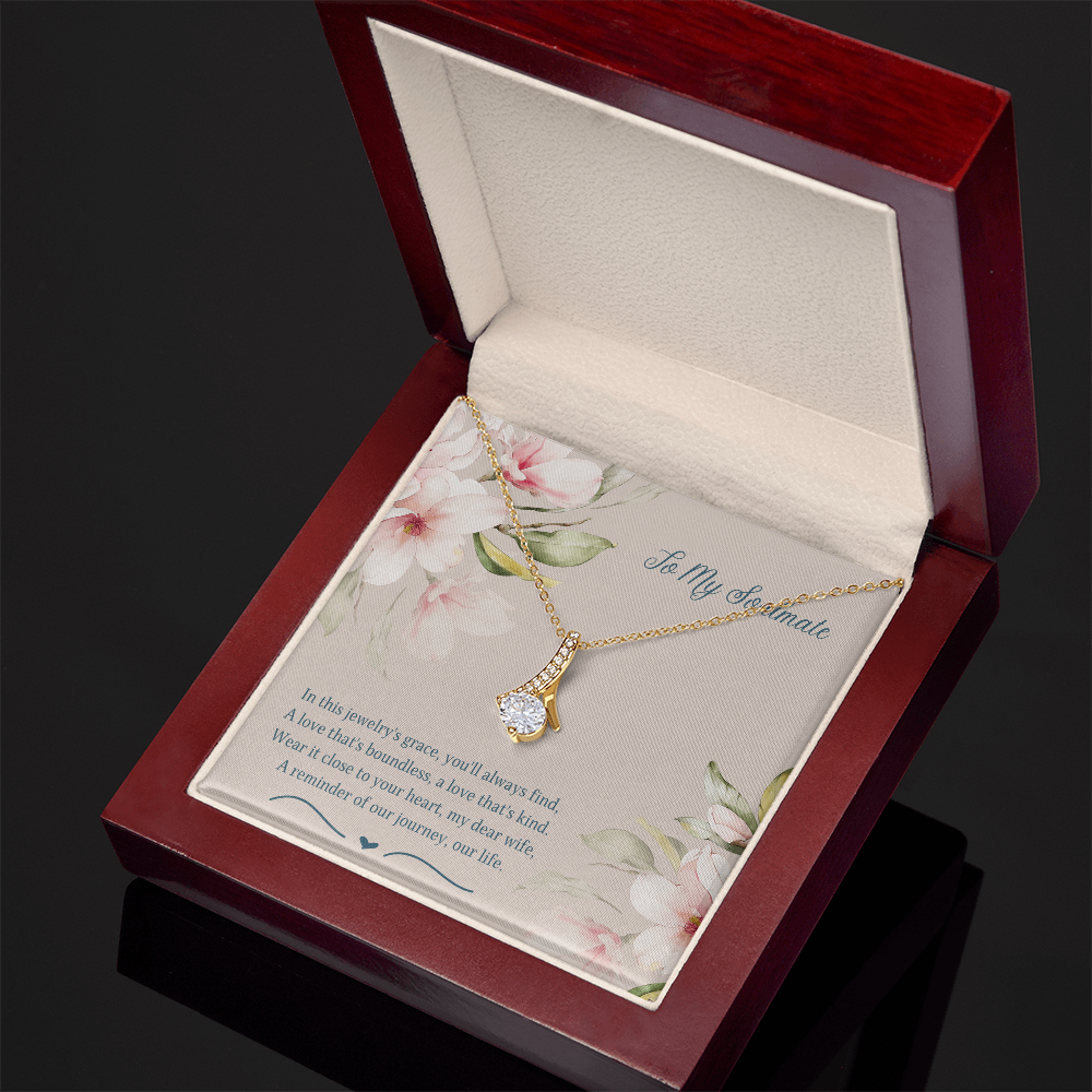 To My Soulmate Alluring Beauty Necklace