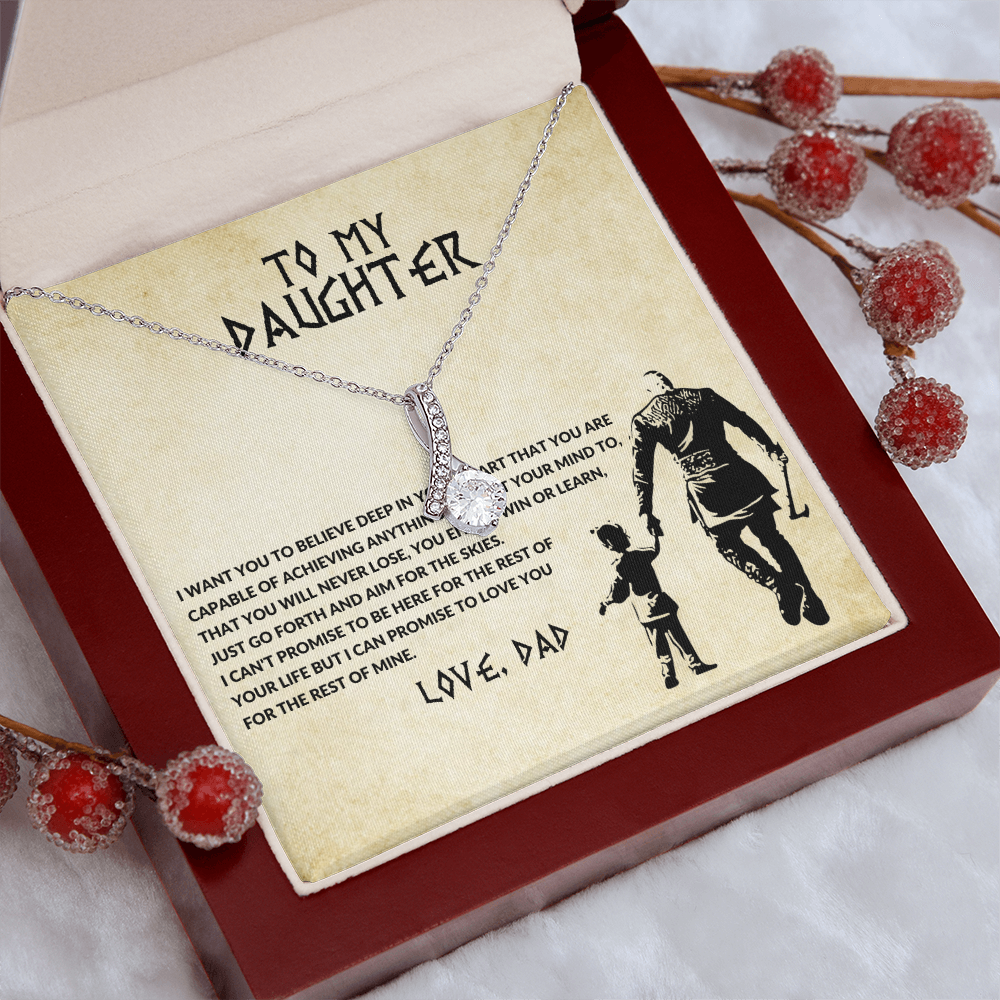 To My Daughter, You Will Never Lose