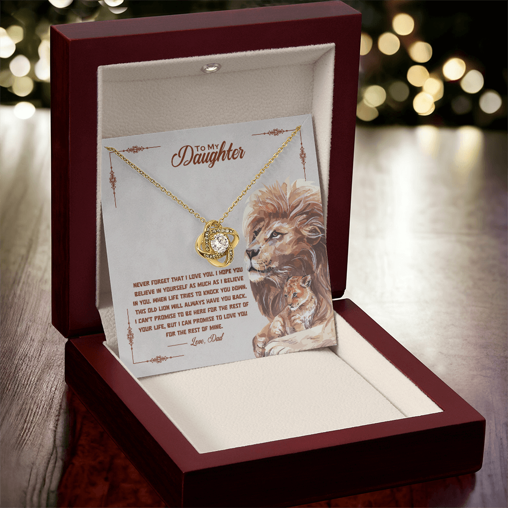 To My Beautiful Daughter, I Promise To Love You For The Rest Of My Life