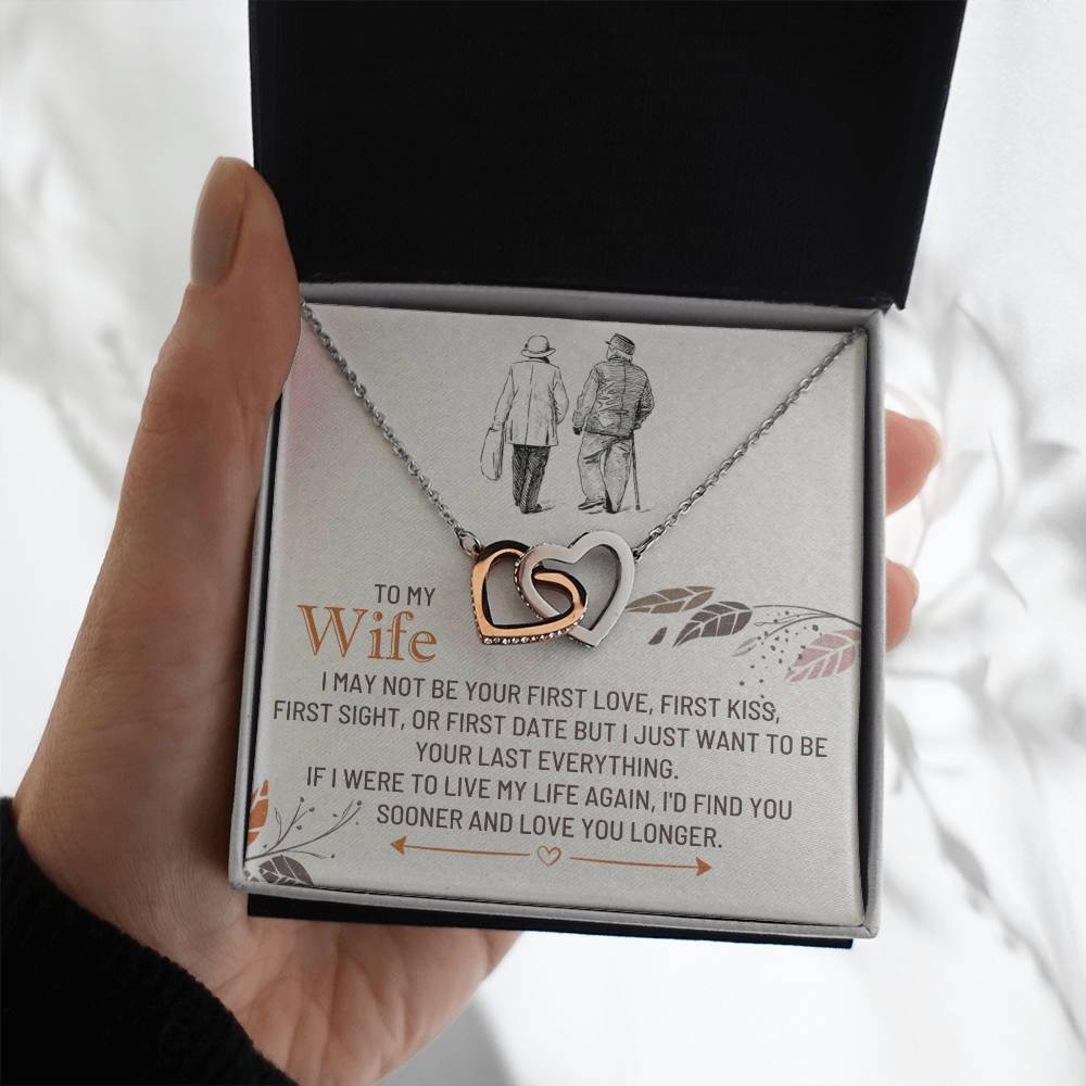 To My Wife, If I Were To Live My Life Again, I'd Find You Sooner