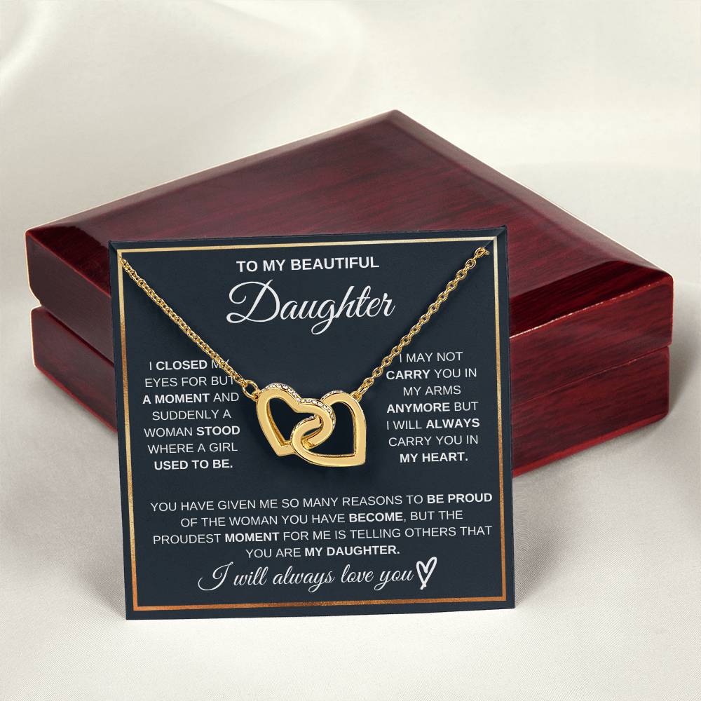 To My Daughter, I Will Always Carry You In My Heart