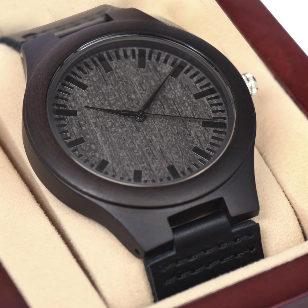 To the Graduate Wooden Watch Vintage Books