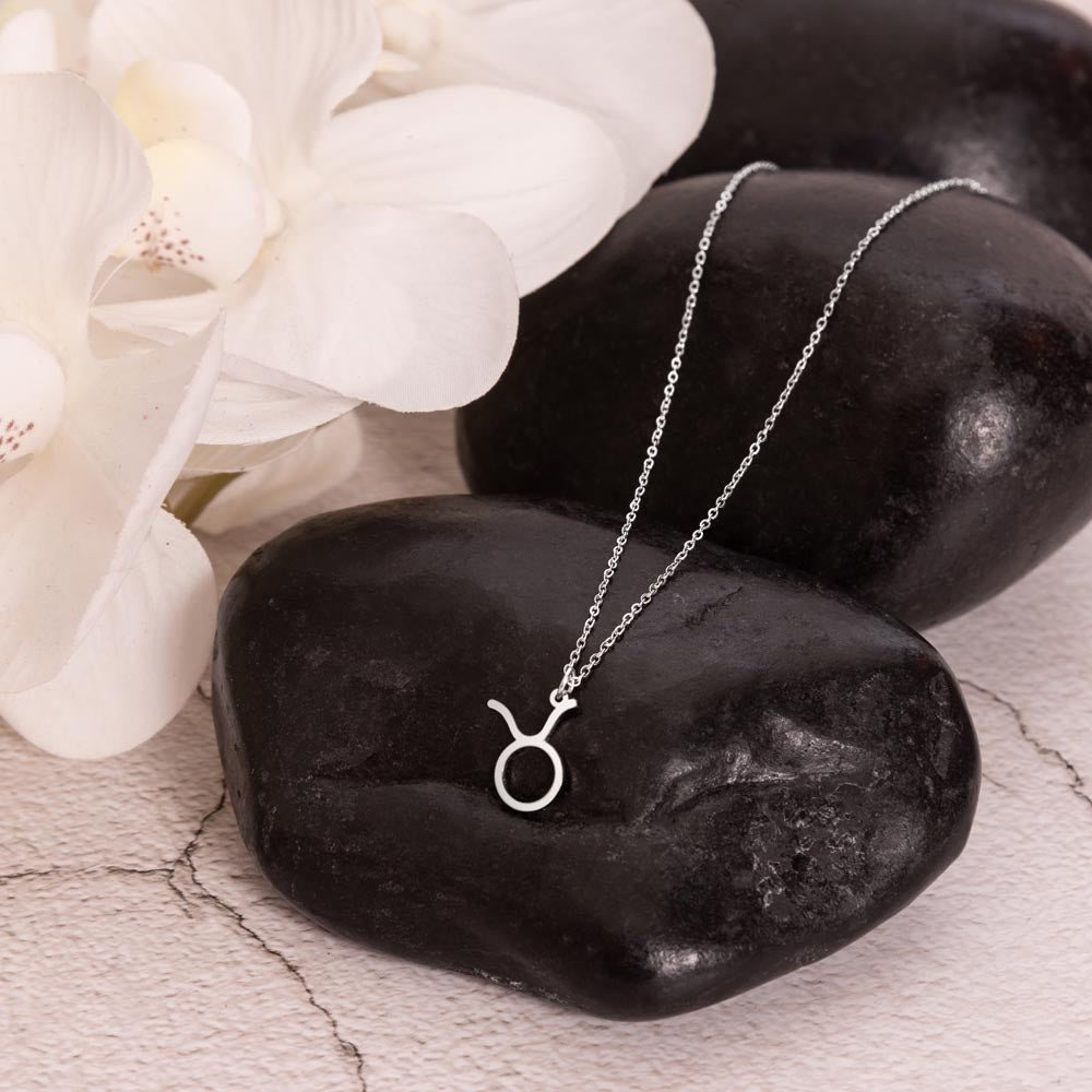 Taurus Necklace – Zodiac Gift for Her – Meaningful Astrology Jewelry with Message Card