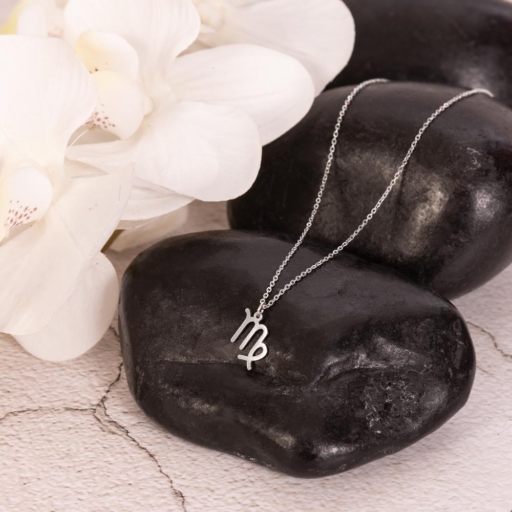 Virgo Necklace – Zodiac Gift for Her – Meaningful Astrology Jewelry with Message Card