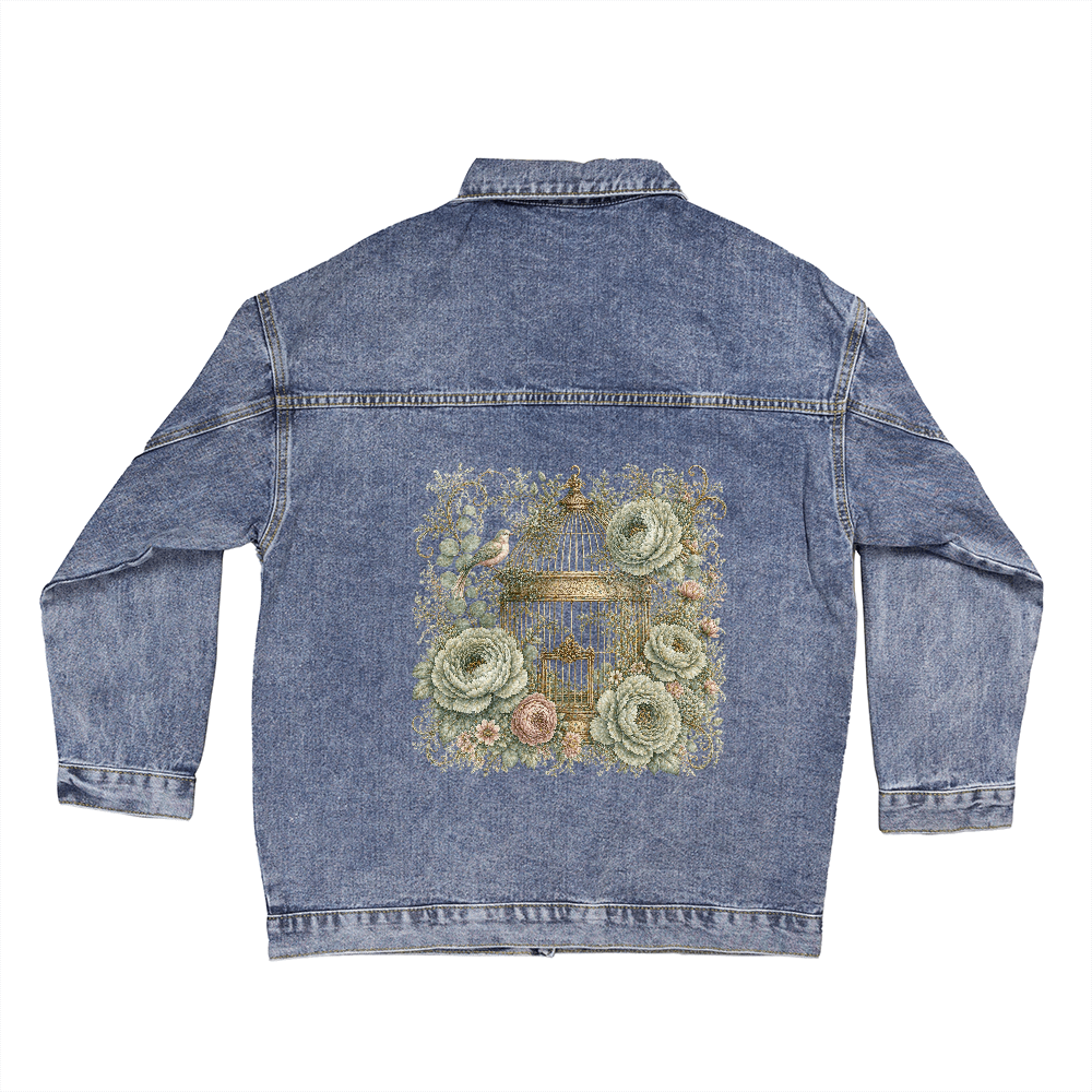 Sagebird Garden Denim Jacket