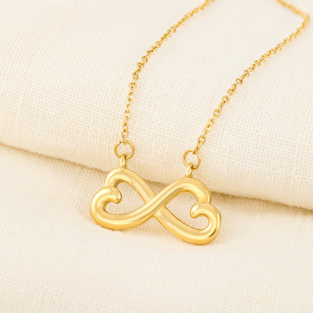 To The Graduate Endless Love Necklace Flowers, Bows, Butterflies