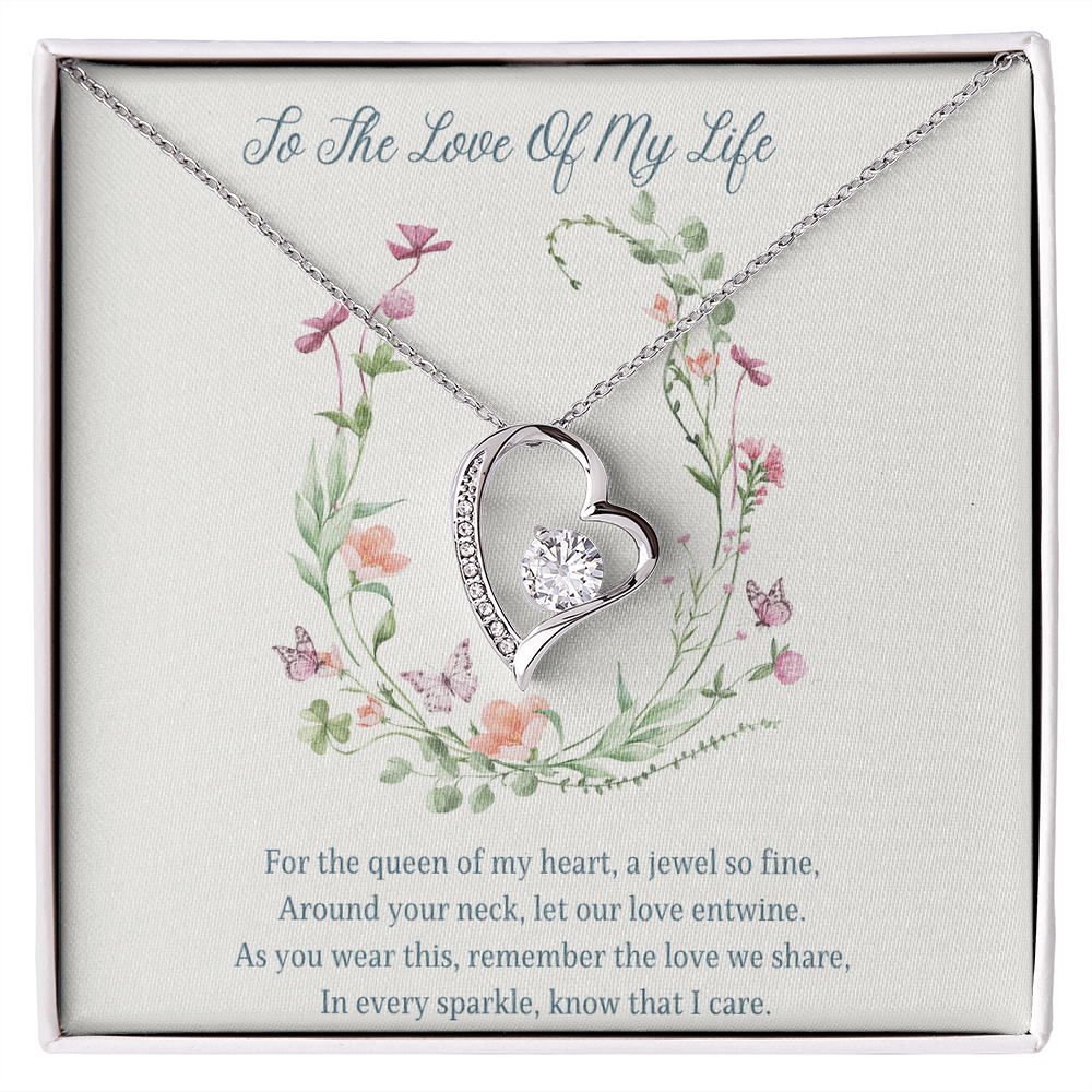 To The Love of My Life Forever Love Necklace