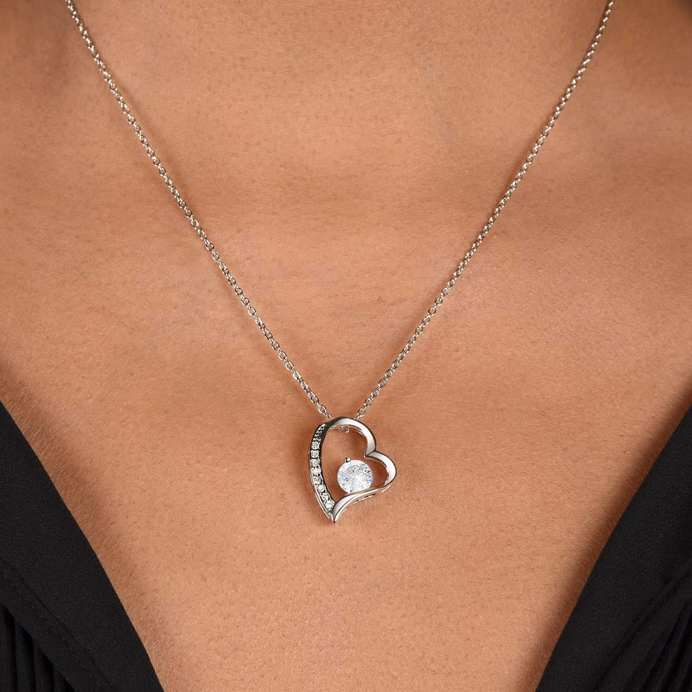 To My Mom Necklace – Mother's Day Gift – Meaningful Jewelry with Message Card – Gift for Mom from Daughter