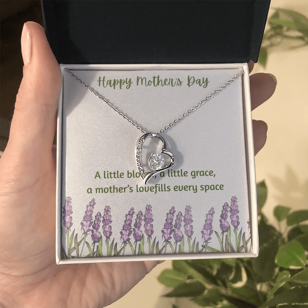 Happy Mother's Day Forever Love Necklace A Little Bloom
