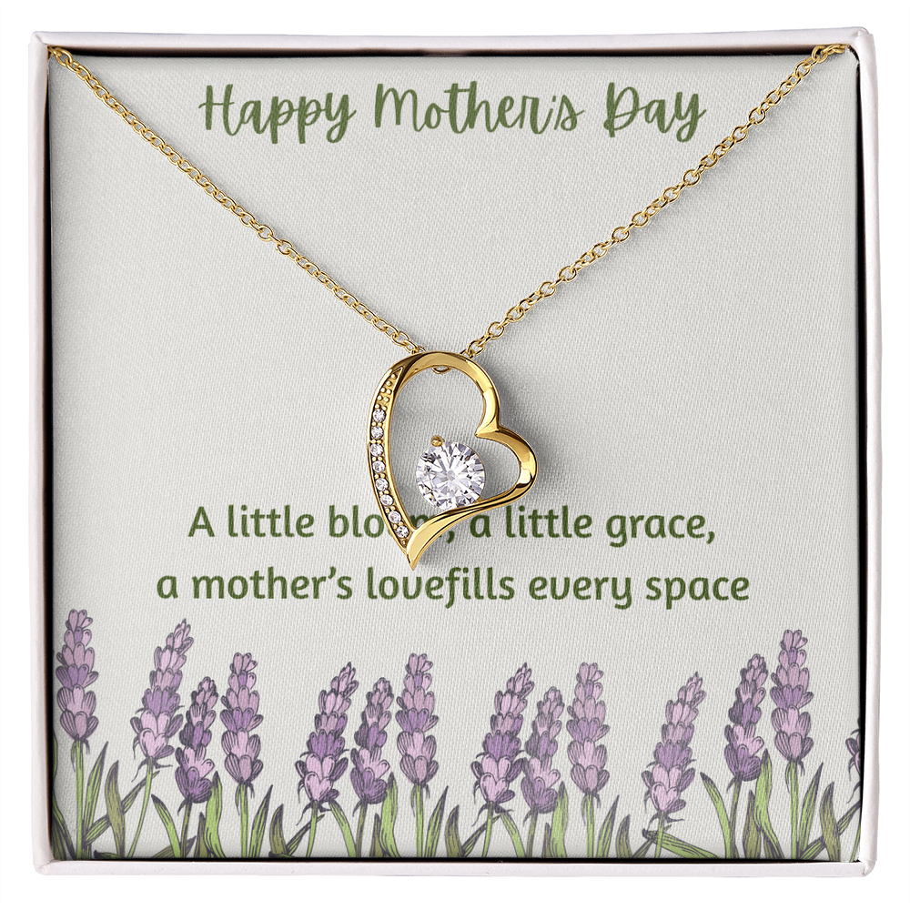 Happy Mother's Day Forever Love Necklace A Little Bloom