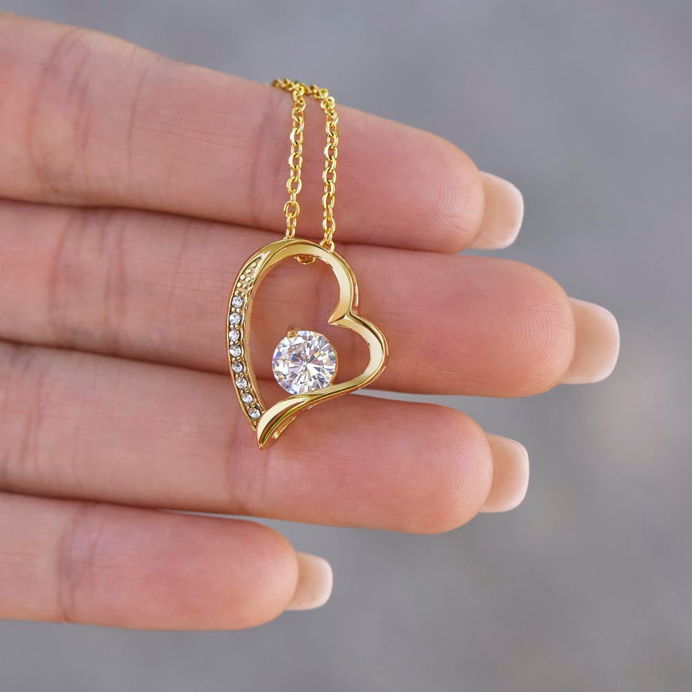 To My One and Only  Forever Love Necklace