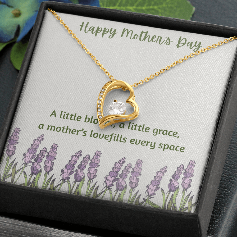 Happy Mother's Day Forever Love Necklace A Little Bloom