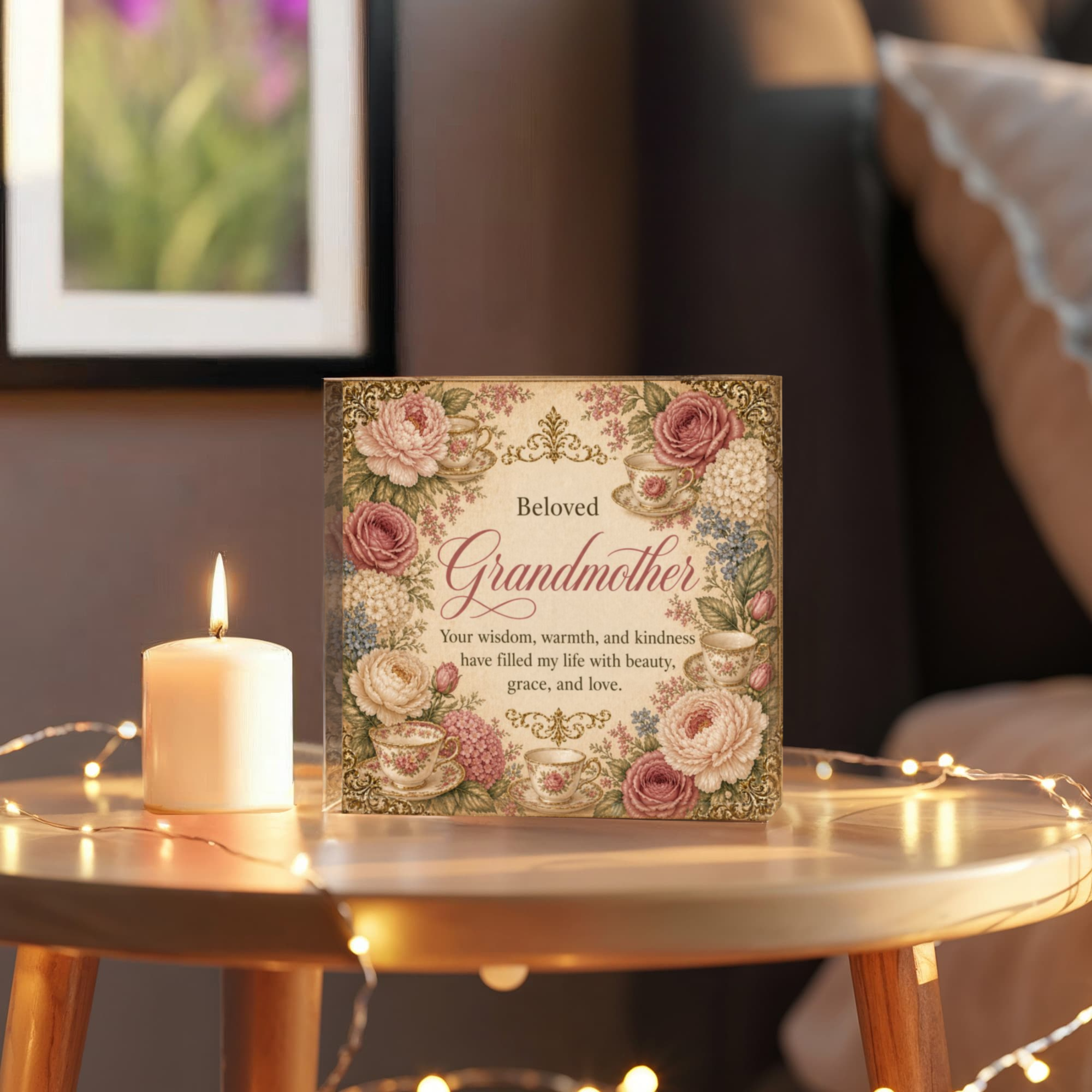 Beloved Grandmother - Beauty, Grace, and Love